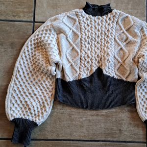 Corsage-Pullover