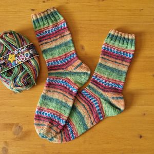 einfach Socken Opal ABO
