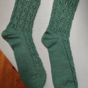 Grüne Socke