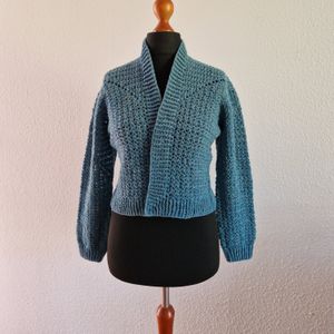 Häkeljacke Pixelrick