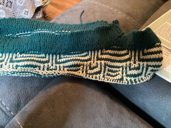 Pullover Schapulero Mosaik