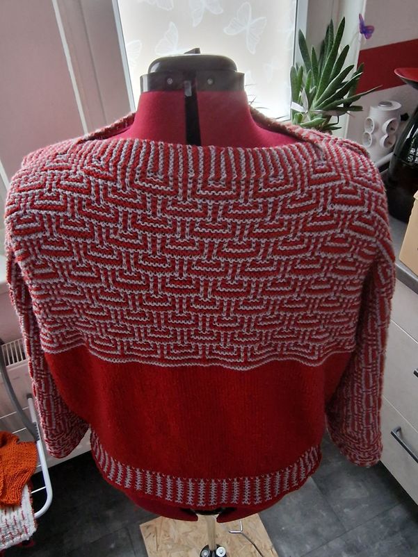 Pullover Schapulero Mosaik