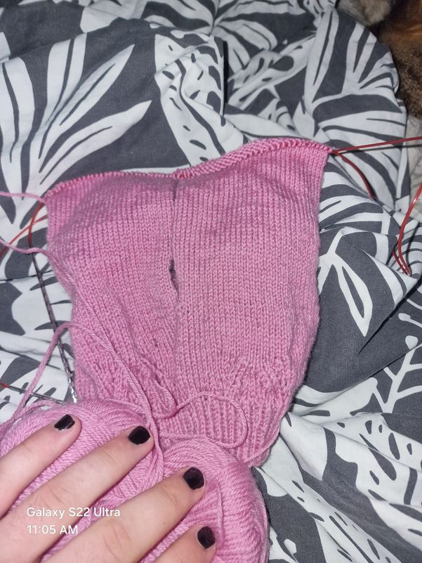 Pinke socken