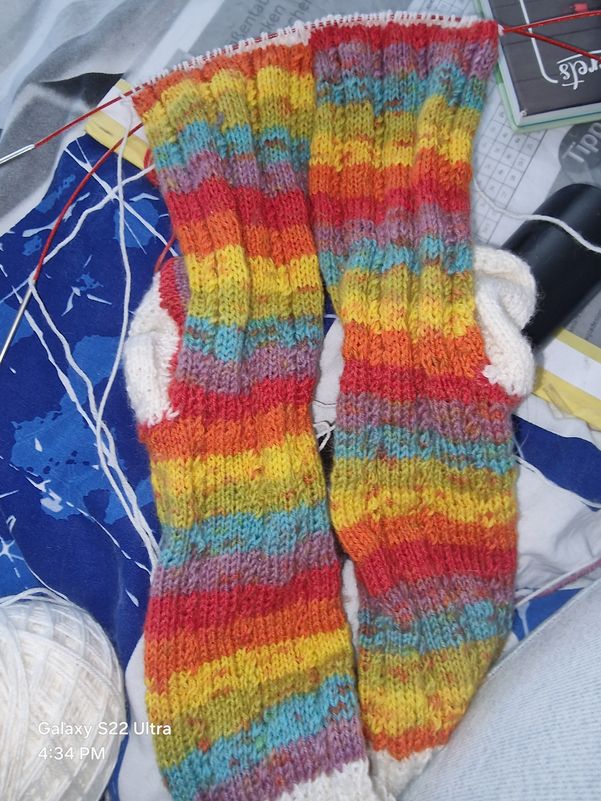 Regenbogen socken