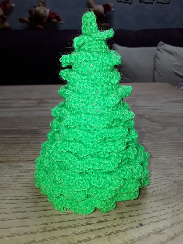 Gehäkelter Tannenbaum