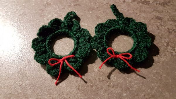 Kleine adventskränze