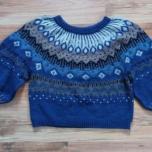 Blue Sweets Sweater 