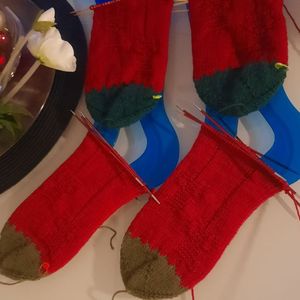 Adventszeit Socken