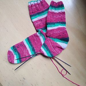 Wassermelonensocken II