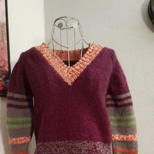 Strick-Pullover Raglano