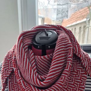 Mosaik Tuch passend zum Schapulero Pullover 