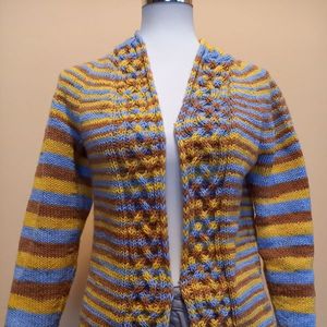 Light your inner Fire als Strickjacke