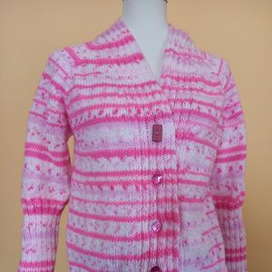 Kuschel-Schalkragenjacke Think Pink