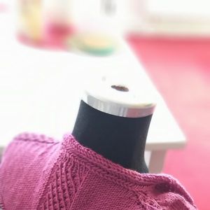 Jacke kurz magenta