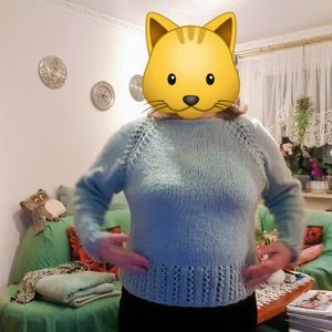 Raglan-Pullover mit Carmen Ausschnitt 