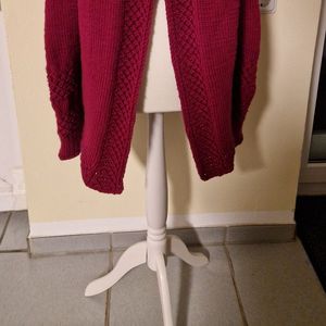 Strickjacke Blume des Lebens