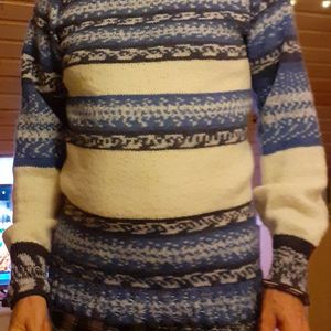 Rollkragen Pullover mit Pro Lana Fjord