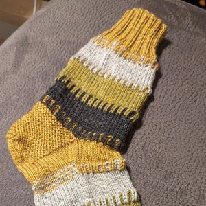 Brioche break socks