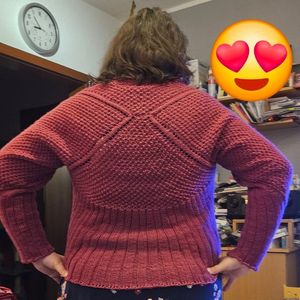 Foto zur Anleitung Strickjacke Perlentaucher