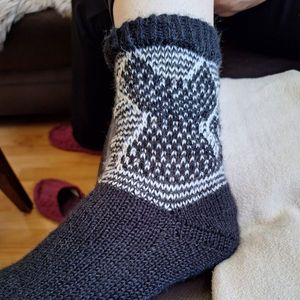 Foto zur Anleitung Socke Knitty Kitty