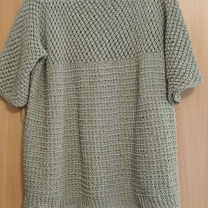 Foto zur Anleitung Sommershirt Blättermädchen | Einzelanleitung + Wolle Natural Logic | Stricken