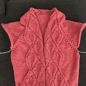 Strickjacke Wrapper