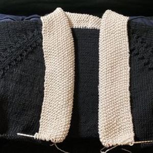 Mein erstes Strickjacken-KAL