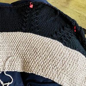 Mein erstes Strickjacken-KAL