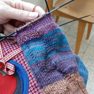 Wartezeit ist Strickzeit