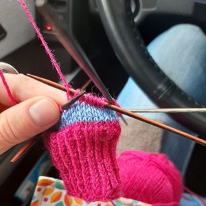 Wartezeit ist Strickzeit