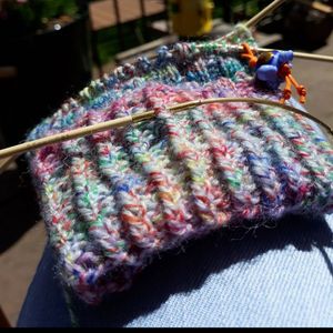 Wartezeit ist Strickzeit