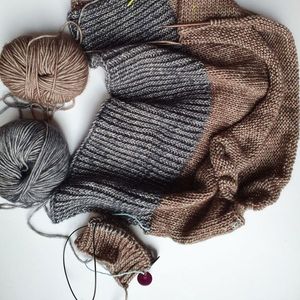 Autumn Pathways sweater